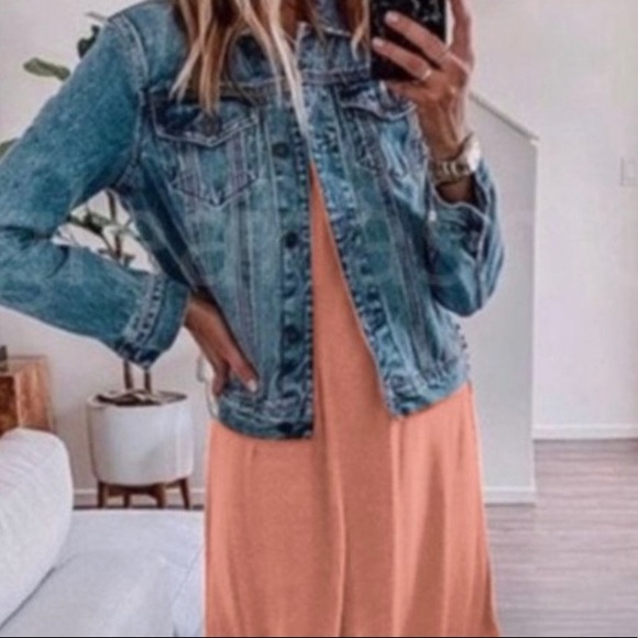 Large Blush Pink Rayon Dress - NWT - Picture 2 of 3